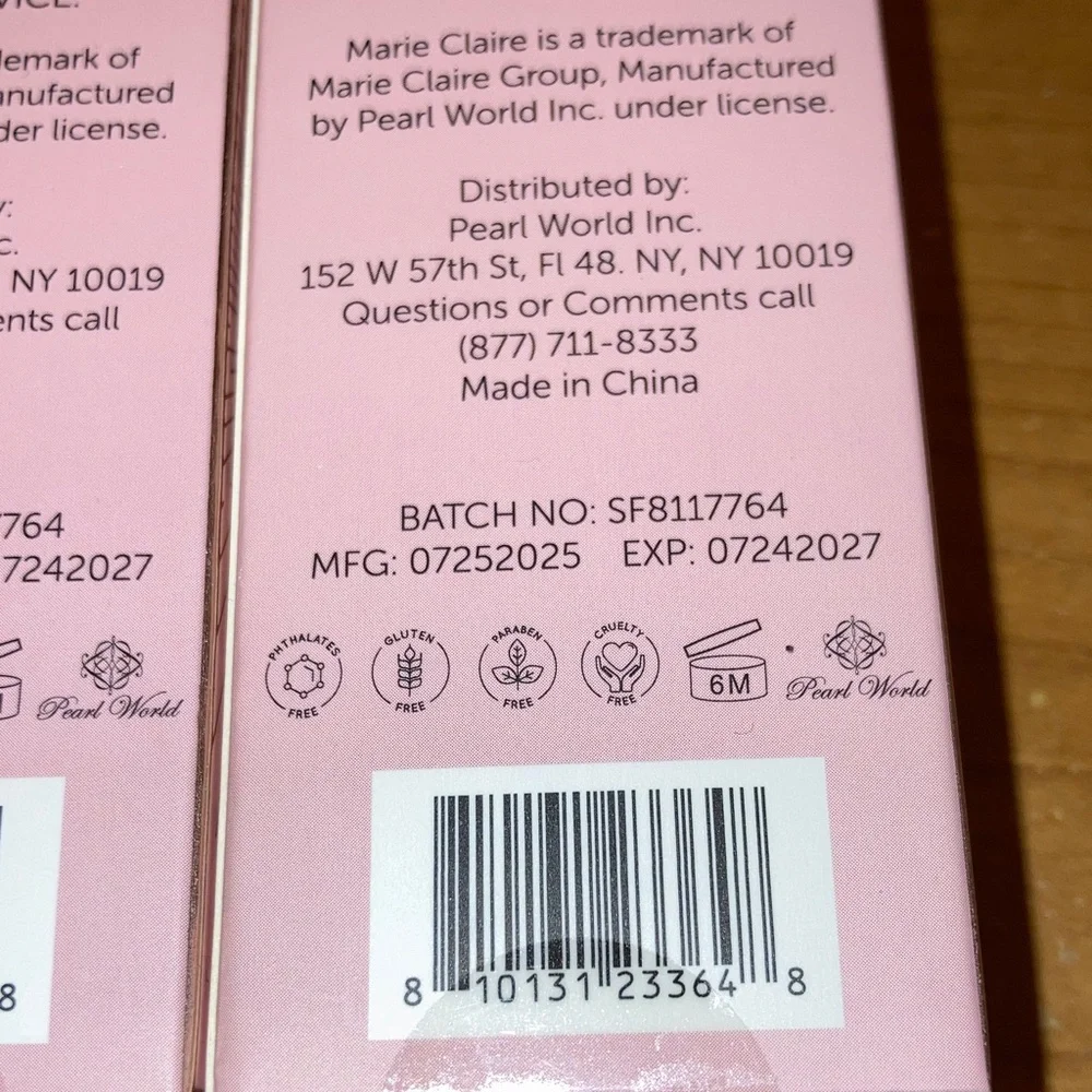 Marie Claire Jet Black Defining & Volumizing Mascara bundle of 2